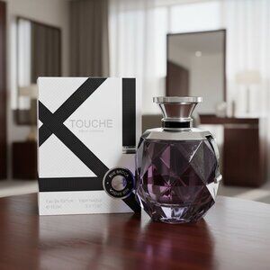 Afnan Rue Broca Touche Eau De Parfum Spray for Men 3.4 oz (100 mL)